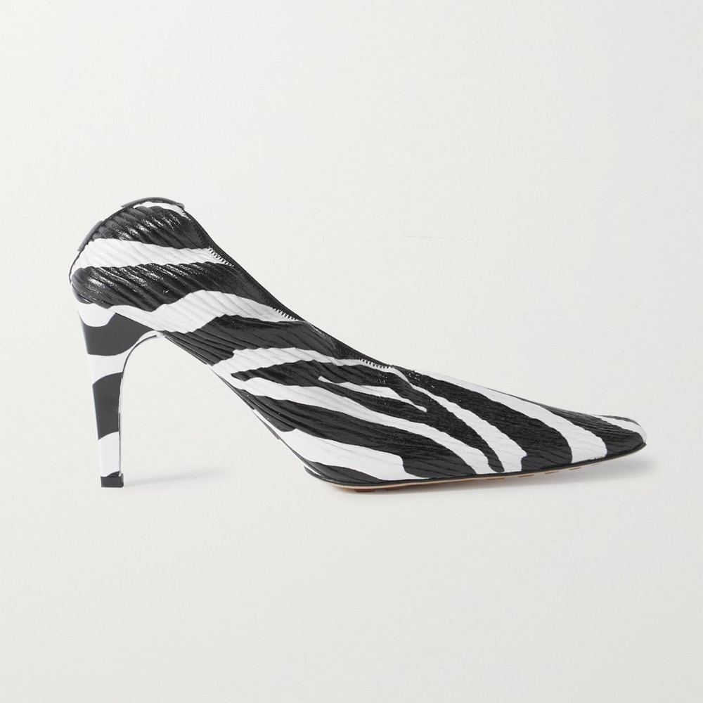 Bottega Veneta Zebra Pumps